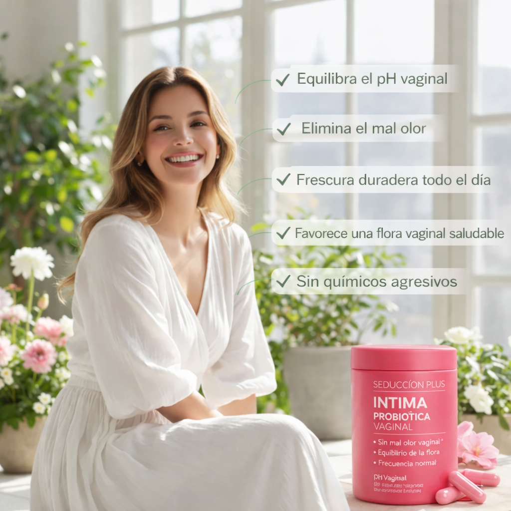 Beneficios de ÍNTIMA Probiótico - reduce olores y previene infecciones