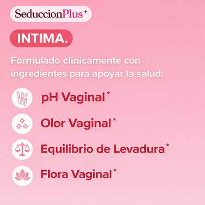 ÍNTIMA Probiótico Vaginal sin hormonas ni efectos secundarios